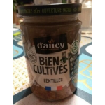 Bocal Lentilles Bien Cultivés Daucy 42,5cl